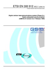 Die Norm ETSI EN 300912-V8.3.1 17.10.2000 Ansicht