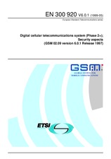 Die Norm ETSI EN 300920-V6.0.1 26.5.1999 Ansicht