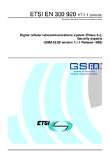 Ansicht ETSI EN 300920-V7.1.1 29.8.2000