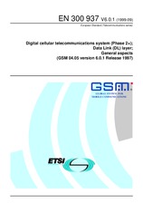 Die Norm ETSI EN 300937-V6.0.1 1.9.1999 Ansicht