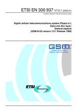 Die Norm ETSI EN 300937-V7.0.1 12.1.2000 Ansicht