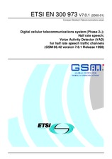 Die Norm ETSI EN 300973-V7.0.1 20.1.2000 Ansicht
