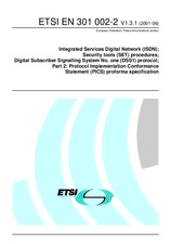 Die Norm ETSI EN 301002-2-V1.3.1 19.6.2001 Ansicht