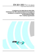Die Norm ETSI EN 301005-1-V1.1.4 15.5.1998 Ansicht