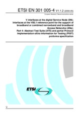 Die Norm ETSI EN 301005-4-V1.1.2 29.5.2000 Ansicht