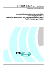 Die Norm ETSI EN 301007-1-V1.1.3 30.5.1998 Ansicht