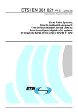 Die Norm ETSI EN 301021-V1.5.1 14.2.2002 Ansicht