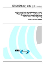Die Norm ETSI EN 301039-V1.2.1 23.9.2002 Ansicht