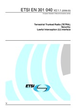 Die Norm ETSI EN 301040-V2.1.1 1.3.2006 Ansicht