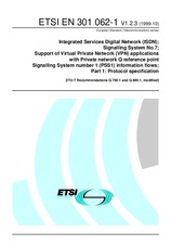 Die Norm ETSI EN 301062-1-V1.2.3 5.10.1999 Ansicht