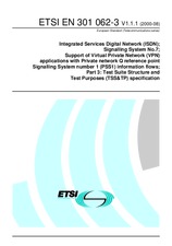 Die Norm ETSI EN 301062-3-V1.1.1 24.8.2000 Ansicht