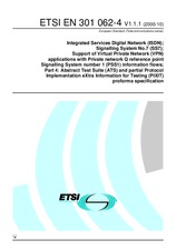 Die Norm ETSI EN 301062-4-V1.1.1 17.10.2000 Ansicht