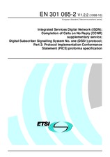Die Norm ETSI EN 301065-2-V1.2.2 15.10.1998 Ansicht
