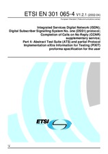 Die Norm ETSI EN 301065-4-V1.2.1 23.4.2002 Ansicht