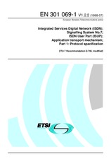 Die Norm ETSI EN 301069-1-V1.2.2 31.7.1998 Ansicht