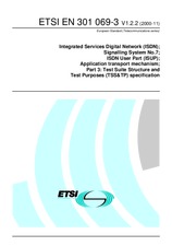 Die Norm ETSI EN 301069-3-V1.2.2 9.11.2000 Ansicht