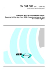 Die Norm ETSI EN 301082-V1.1.1 30.9.1998 Ansicht