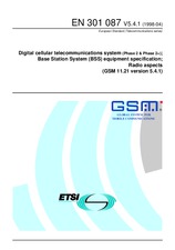 Die Norm ETSI EN 301087-V5.4.1 9.4.1999 Ansicht