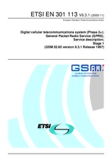 Die Norm ETSI EN 301113-V6.3.1 28.11.2000 Ansicht