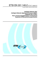 Die Norm ETSI EN 301140-2-V1.4.1 22.7.2002 Ansicht
