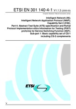 Die Norm ETSI EN 301140-4-1-V1.1.3 29.5.2000 Ansicht
