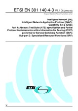 Die Norm ETSI EN 301140-4-3-V1.1.3 29.5.2000 Ansicht