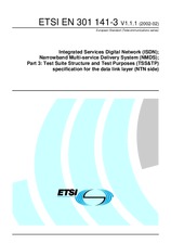 Die Norm ETSI EN 301141-3-V1.1.1 11.2.2002 Ansicht