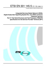 Die Norm ETSI EN 301145-5-V1.1.6 4.11.1999 Ansicht
