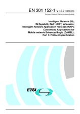 Die Norm ETSI EN 301152-1-V1.2.2 30.9.1998 Ansicht