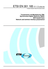 Die Norm ETSI EN 301165-V1.1.3 30.8.2002 Ansicht