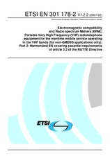 Die Norm ETSI EN 301178-2-V1.2.2 1.2.2007 Ansicht