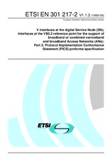 Die Norm ETSI EN 301217-2-V1.1.3 20.9.1999 Ansicht