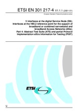 Die Norm ETSI EN 301217-4-V1.1.1 25.1.2001 Ansicht