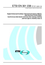 Die Norm ETSI EN 301238-V1.3.1 8.10.2001 Ansicht