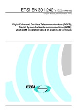Die Norm ETSI EN 301242-V1.2.2 7.9.1999 Ansicht