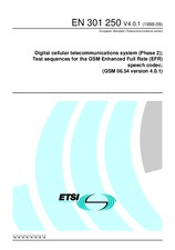 Die Norm ETSI EN 301250-V4.0.1 30.9.1998 Ansicht