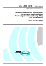 Die Norm ETSI EN 301259-V1.1.1 30.10.1998 Ansicht