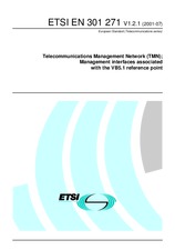 Die Norm ETSI EN 301271-V1.2.1 9.7.2001 Ansicht