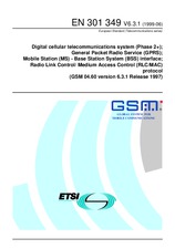 Die Norm ETSI EN 301349-V6.3.1 14.6.1999 Ansicht
