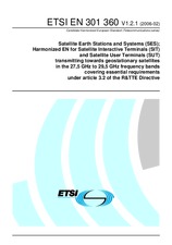 Die Norm ETSI EN 301360-V1.2.1 6.2.2006 Ansicht