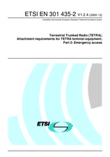 Die Norm ETSI EN 301435-2-V1.2.4 6.12.2000 Ansicht