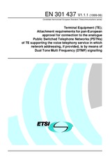 Die Norm ETSI EN 301437-V1.1.1 3.6.1999 Ansicht