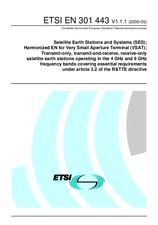 Die Norm ETSI EN 301443-V1.1.1 12.5.2000 Ansicht