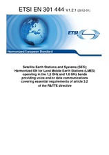Die Norm ETSI EN 301444-V1.2.1 26.1.2012 Ansicht