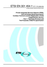 Die Norm ETSI EN 301454-1-V1.1.4 26.9.2000 Ansicht