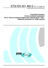 Die Norm ETSI EN 301460-2-V1.1.1 17.10.2000 Ansicht