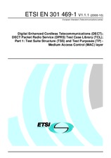 Die Norm ETSI EN 301469-1-V1.1.1 16.10.2000 Ansicht