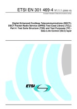 Die Norm ETSI EN 301469-4-V1.1.1 16.10.2000 Ansicht
