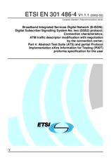 Die Norm ETSI EN 301486-4-V1.1.1 5.2.2002 Ansicht