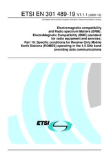 Die Norm ETSI EN 301489-19-V1.1.1 7.12.2000 Ansicht